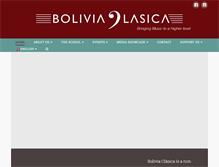 Tablet Screenshot of boliviaclasica.com